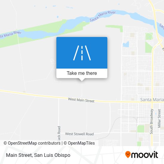 Main Street map