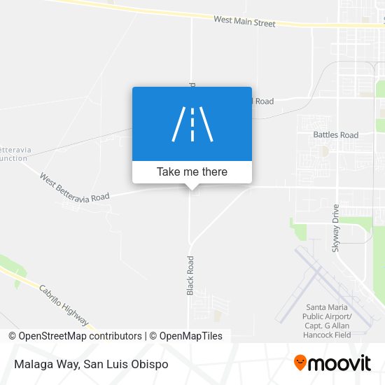 Mapa de Malaga Way