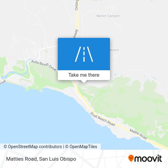 Mapa de Matties Road