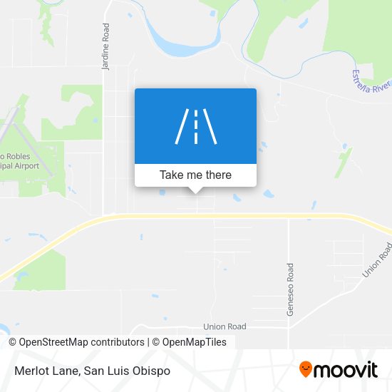 Mapa de Merlot Lane
