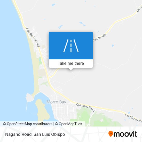 Mapa de Nagano Road
