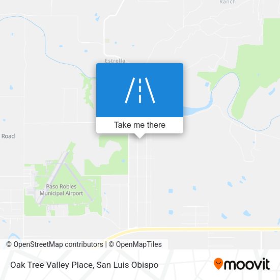 Oak Tree Valley Place map