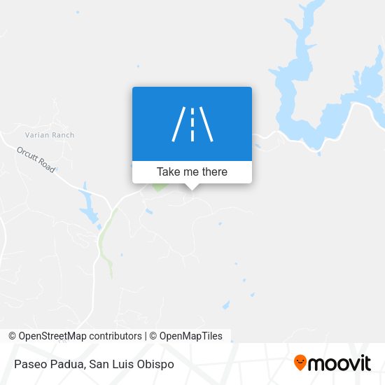 Paseo Padua map