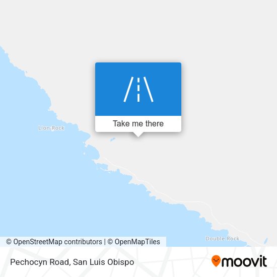 Mapa de Pechocyn Road
