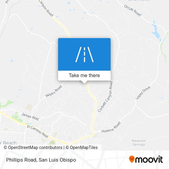 Mapa de Phillips Road