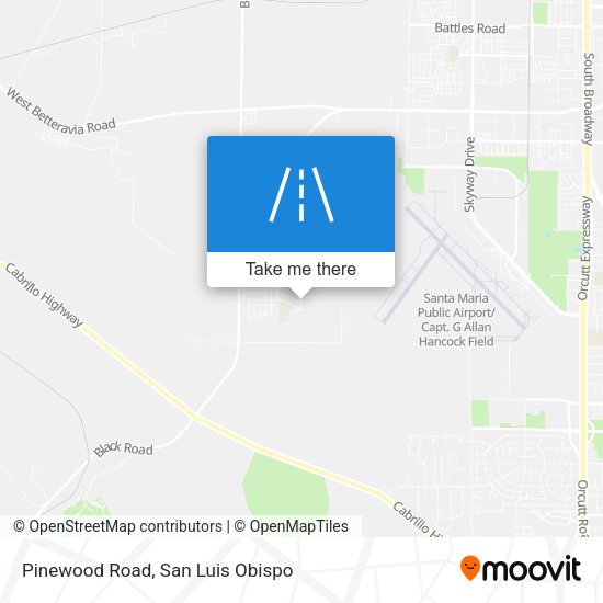 Mapa de Pinewood Road