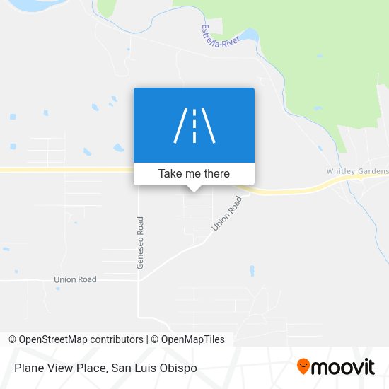 Plane View Place map