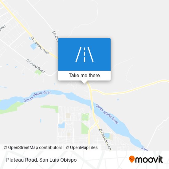 Mapa de Plateau Road