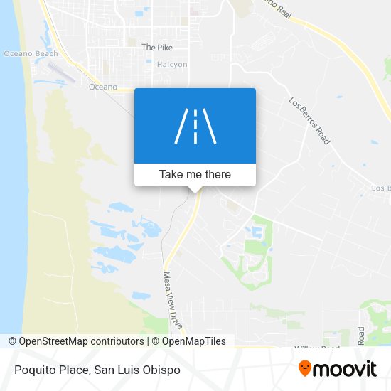 Poquito Place map