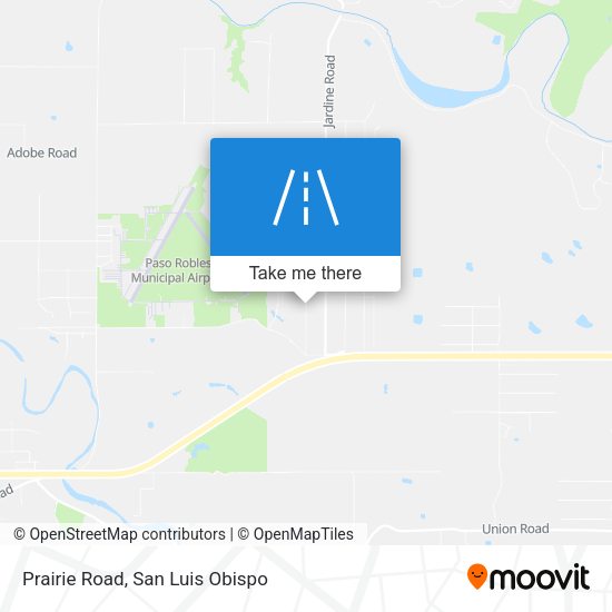 Prairie Road map