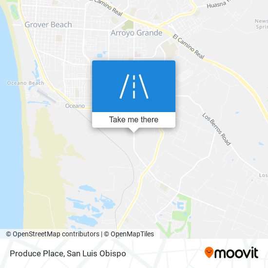 Produce Place map