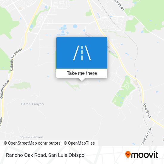 Mapa de Rancho Oak Road