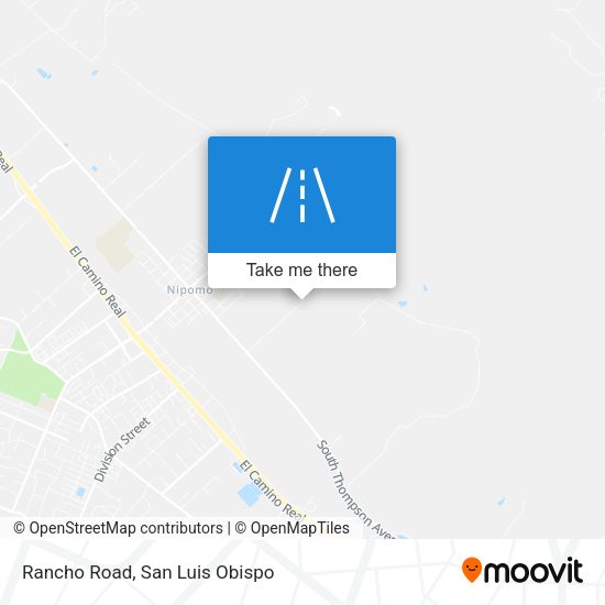 Mapa de Rancho Road