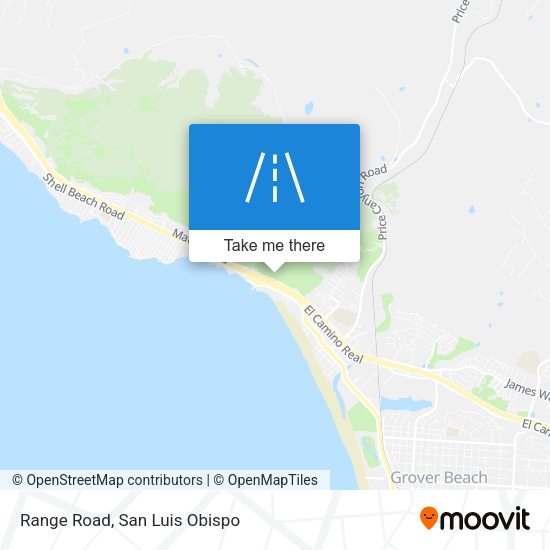 Mapa de Range Road