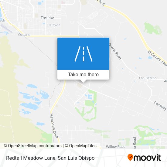 Redtail Meadow Lane map