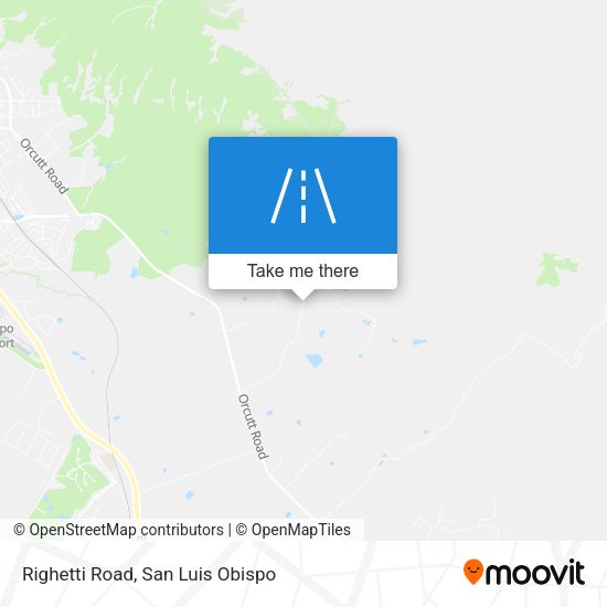 Righetti Road map