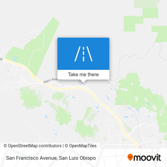 San Francisco Avenue map