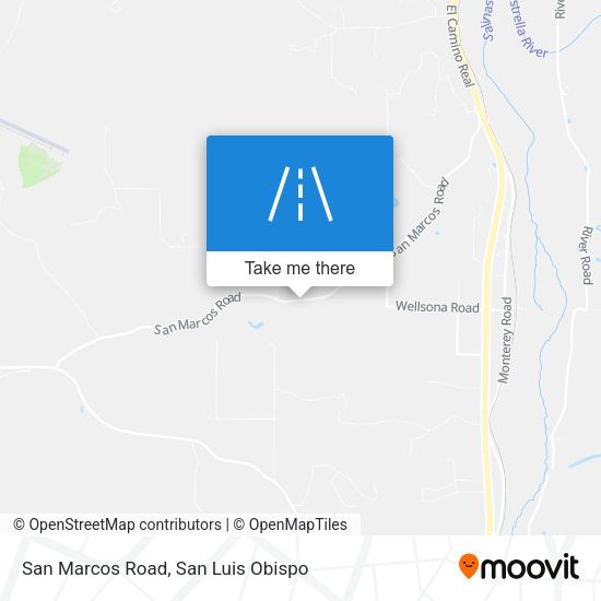San Marcos Road map
