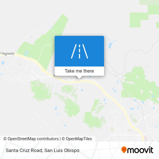 Santa Cruz Road map