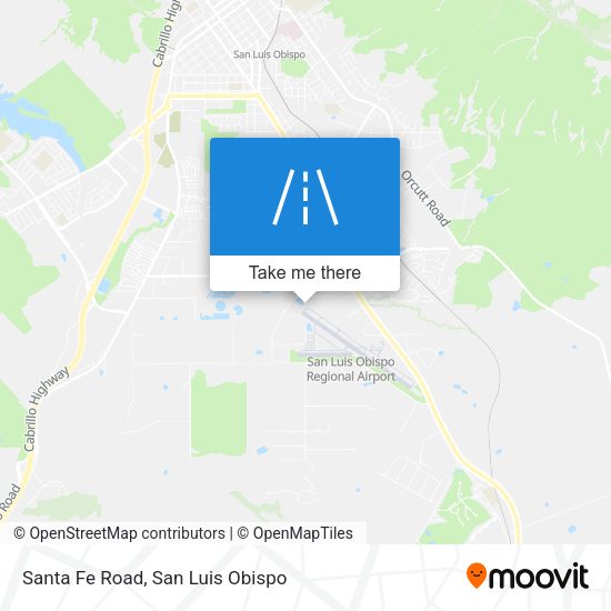 Santa Fe Road map