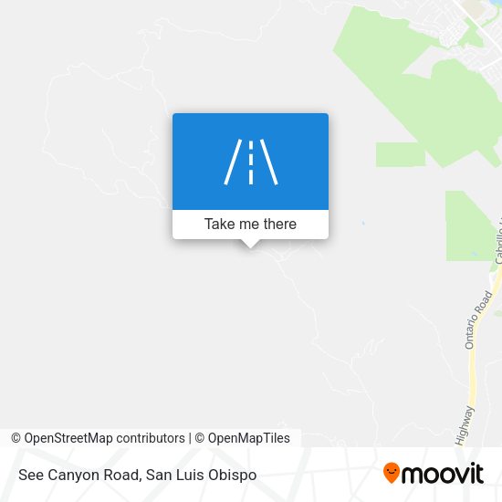 See Canyon Road map