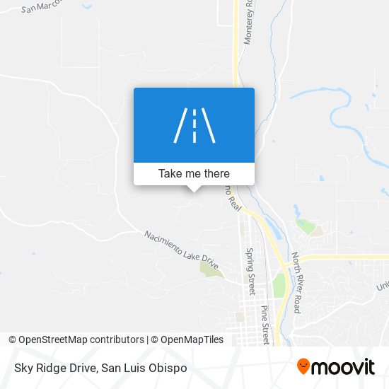 Mapa de Sky Ridge Drive
