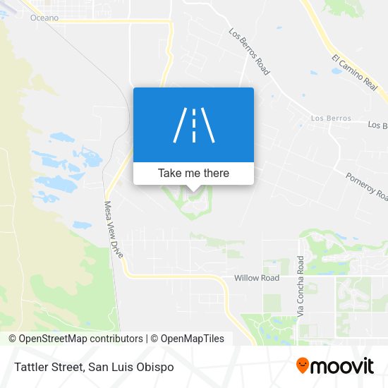 Mapa de Tattler Street