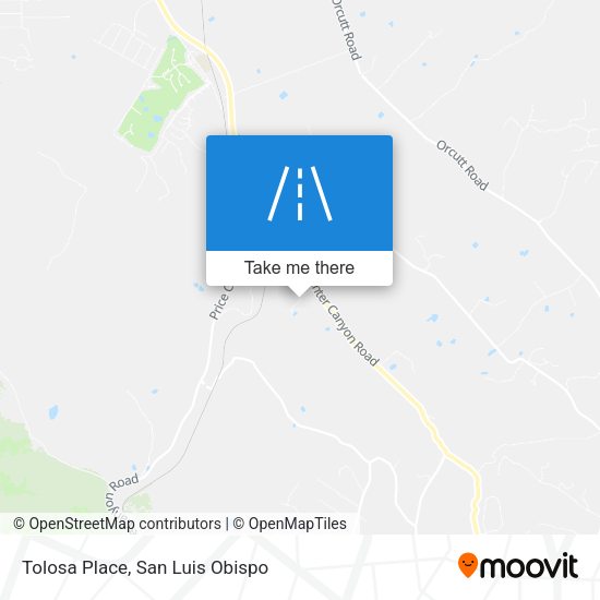 Tolosa Place map
