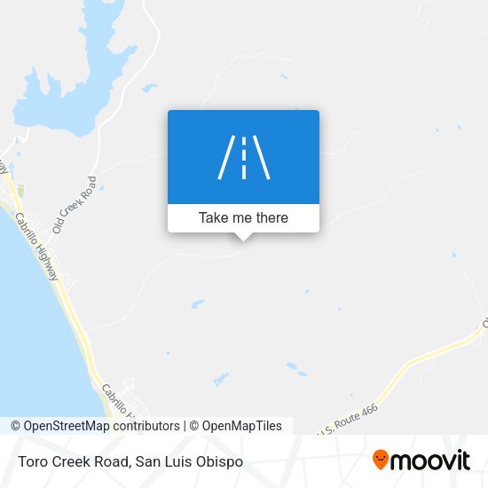 Toro Creek Road map
