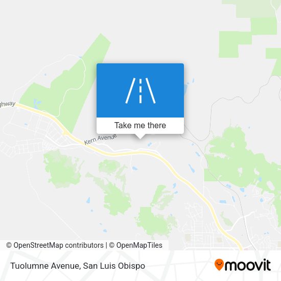 Tuolumne Avenue map