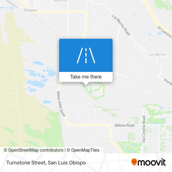 Turnstone Street map