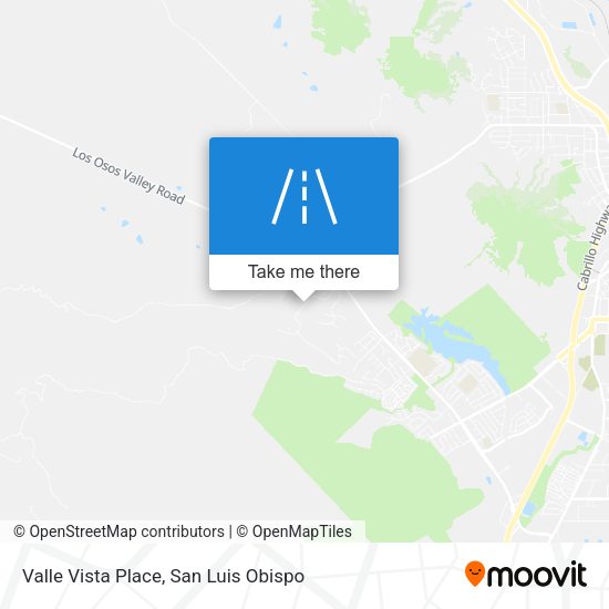 Valle Vista Place map