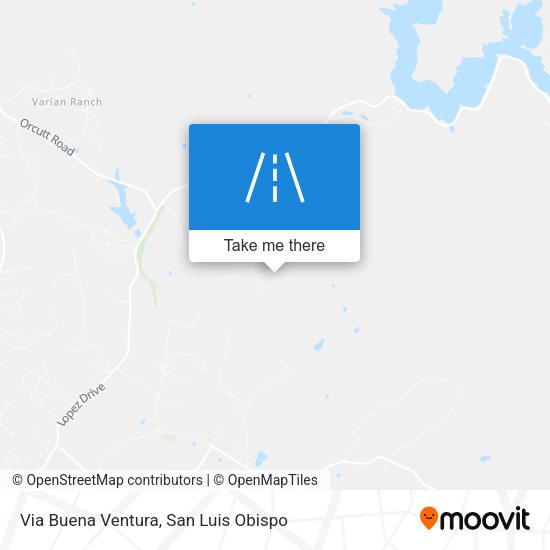 Mapa de Via Buena Ventura
