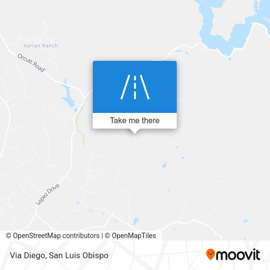 Mapa de Via Diego