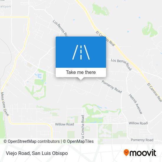 Viejo Road map