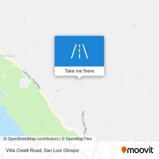 Mapa de Villa Creek Road