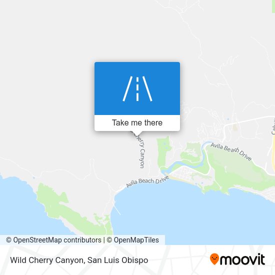 Mapa de Wild Cherry Canyon