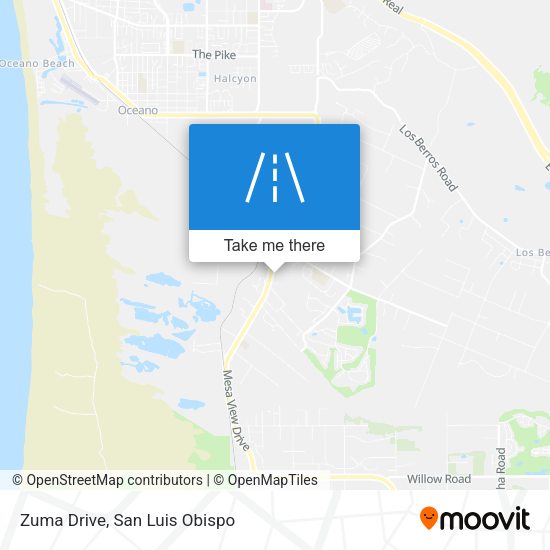 Zuma Drive map