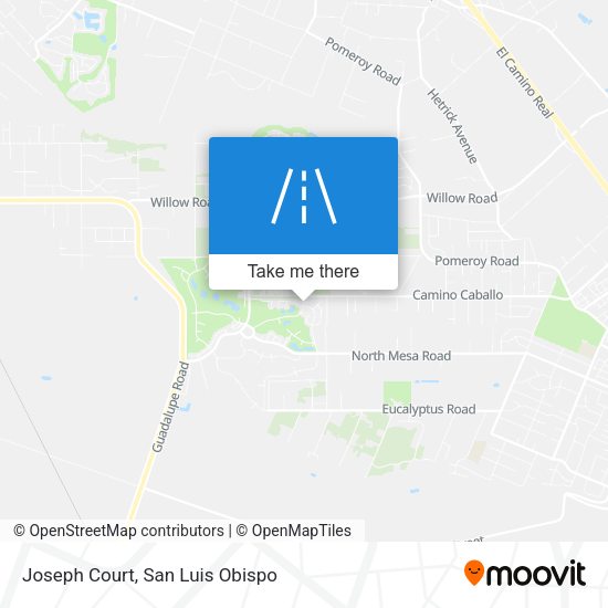 Mapa de Joseph Court