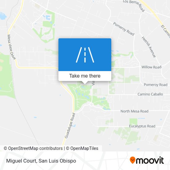 Miguel Court map