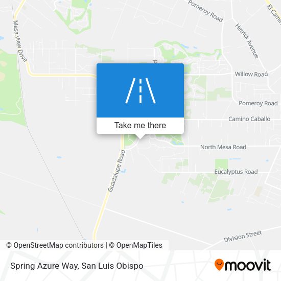 Mapa de Spring Azure Way