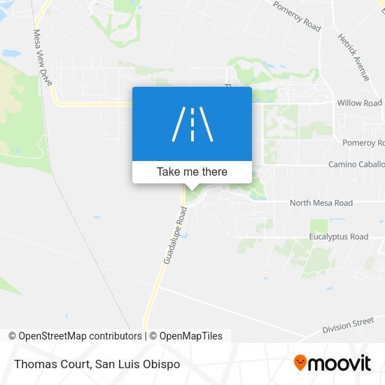 Thomas Court map