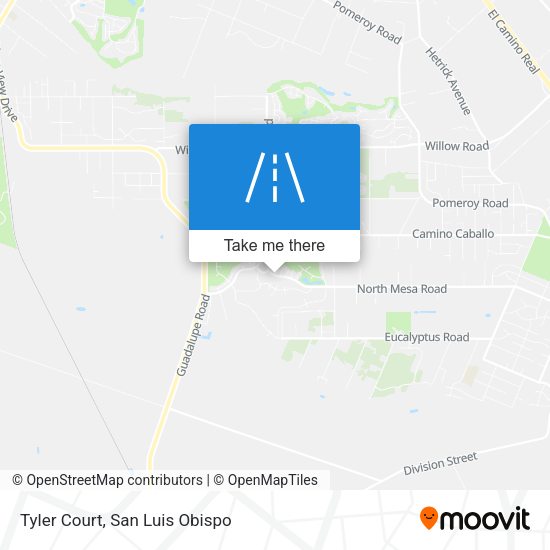 Mapa de Tyler Court