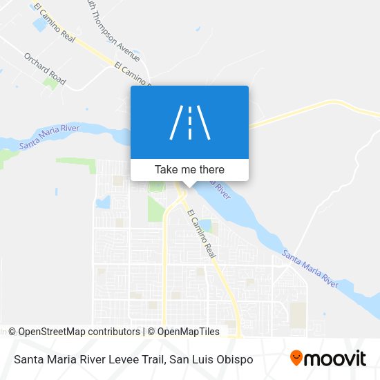 Mapa de Santa Maria River Levee Trail