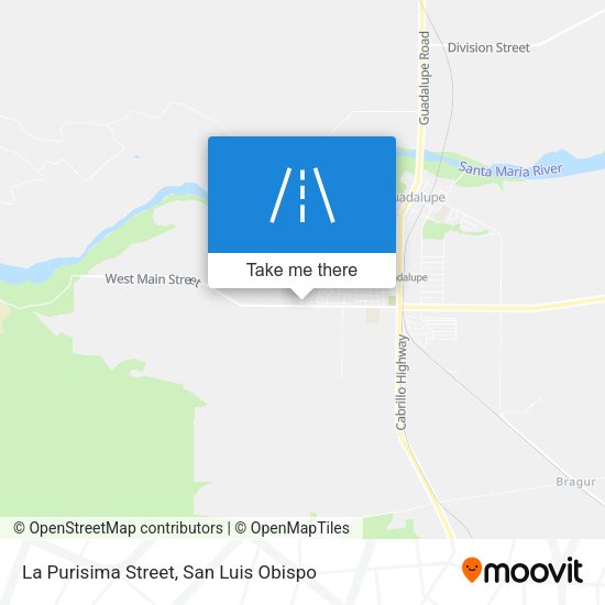 La Purisima Street map