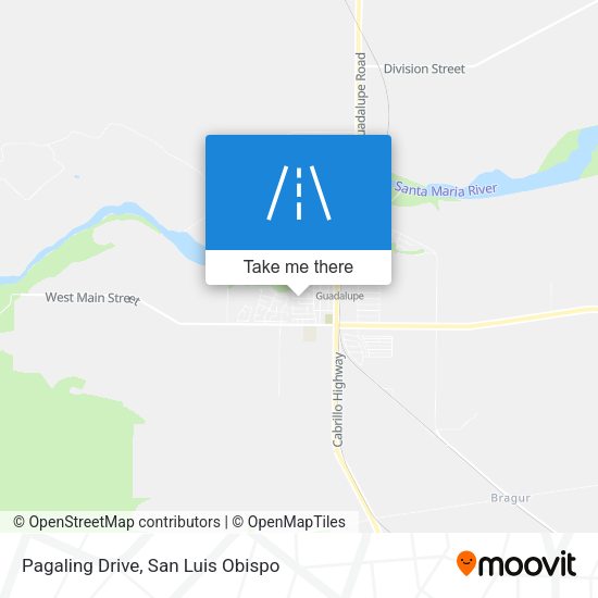 Mapa de Pagaling Drive