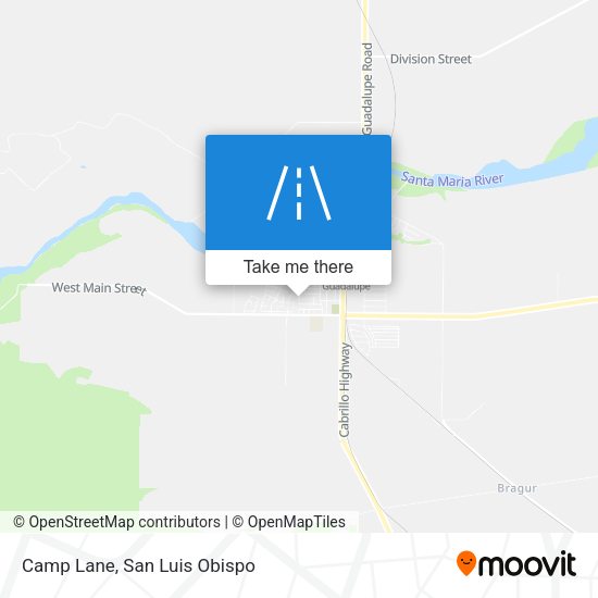 Mapa de Camp Lane
