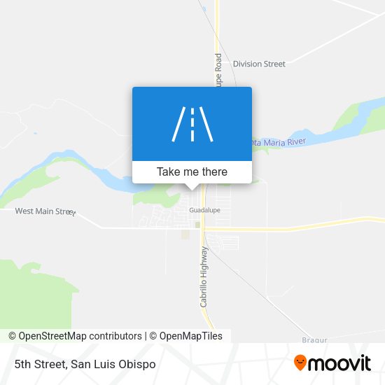 5th Street map