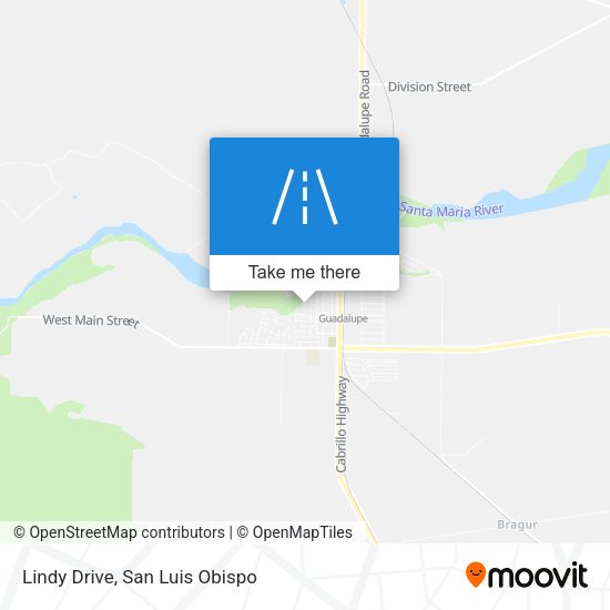 Lindy Drive map