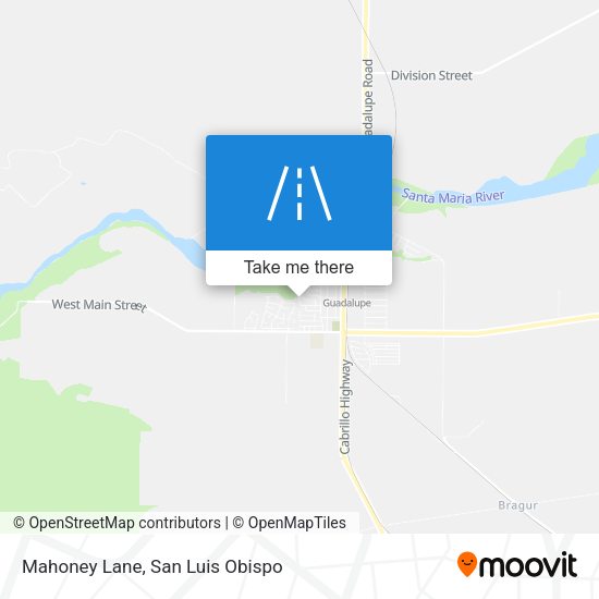 Mahoney Lane map